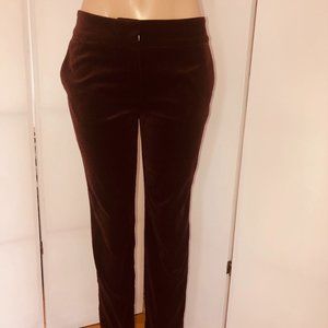 Anne Taylor Factory Curvy 2 Velvet Trousers